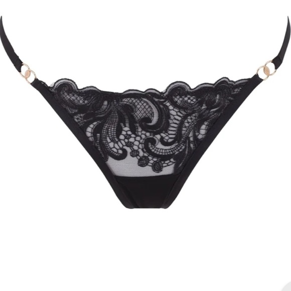 🎁🎁🎁Bluebella Nadia Thong Black XL New with tags - Picture 5 of 12